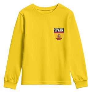 Spain 1st Star Espana Football Crest Youth Sweatshirt