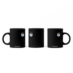 Argentina 3rd Star Vintage Argentine Football Crest Coffee Mug