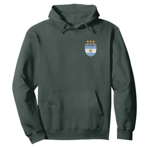 Argentina 3rd Star Vintage Argentine Football Crest Hoodie