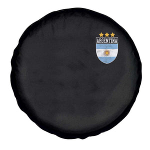 Argentina 3rd Star Vintage Argentine Football Crest Spare Tire Cover