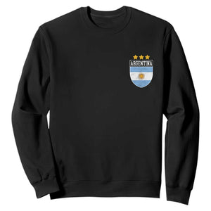 Argentina 3rd Star Vintage Argentine Football Crest Sweatshirt