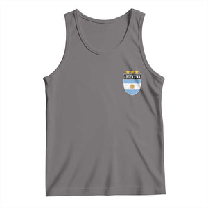 Argentina 3rd Star Vintage Argentine Football Crest Tank Top
