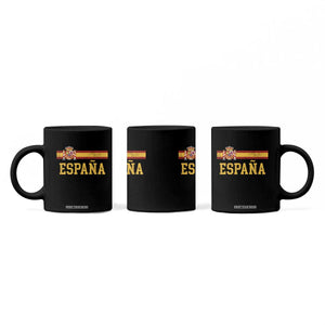 Espana Pride Vintage Spain Coat of Arms Patriotic Spainish Flag Coffee Mug