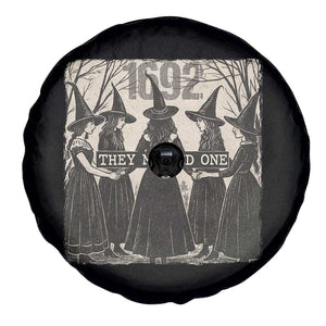 1692 They Missed One Spare Tire Cover Halloween Feminist Witch Trials TS11 Print Your Wear