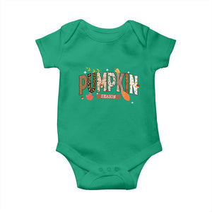 Pumpkin Season Baby Onesie Fall Autumn Harvest Season Thanksgiving TS11 Irish Green Print Your Wear