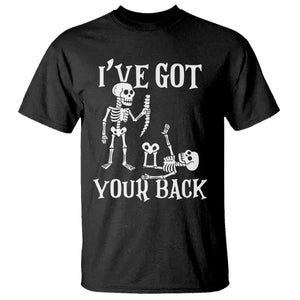 Funny I Got Your Back T Shirt Halloween Skeleton Skull TS11 Black Print Your Wear