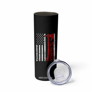 Viking Til Valhalla Skinny Tumbler Norse Mythology Axe USA Flag TS11 Print Your Wear