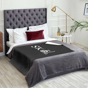 Nordic Scandinavian Heritage Throw Blanket Viking Warrior Axe Helmet TS11 Print Your Wear