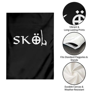 Nordic Scandinavian Heritage Garden Flag Viking Warrior Axe Helmet TS11 Print Your Wear