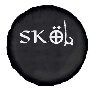 Nordic Scandinavian Heritage Spare Tire Cover Viking Warrior Axe Helmet TS11 Print Your Wear