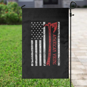 American Viking Garden Flag Norse Mythology Axe USA Flag TS11 Print Your Wear