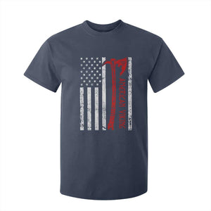 American Viking T Shirt For Kid Norse Mythology Axe USA Flag TS11 Navy Print Your Wear
