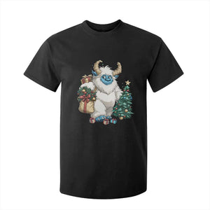 Funny Yule Yeti T Shirt For Kid Christmas Mythical Creature Winter Solstice TS11 Black Print Your Wear