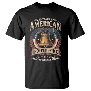250 years Of America Independence T Shirt 250th American Anniversary Liberty Bell TS11 Black Print Your Wear