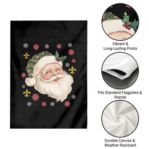 Funny Christmas Cajun Louisiana Santa Papa Noel Garden Flag TS11 Print Your Wear