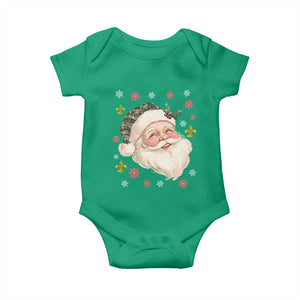 Funny Christmas Cajun Louisiana Santa Papa Noel Baby Onesie TS11 Irish Green Print Your Wear