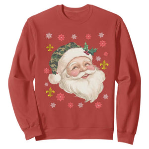 Funny Christmas Cajun Louisiana Santa Papa Noel Sweatshirt TS11 Red Print Your Wear