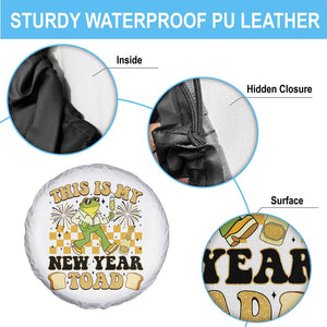 Funny New Years Eve Spare Tire Cover This Is My New Year Toad Frog Pun TS11 Print Your Wear