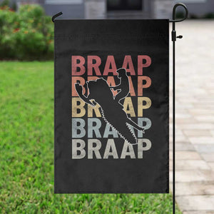 Snowmobile Braaap Garden Flag Retro Snowcross Snow Sled Winter Sport TS11 Print Your Wear
