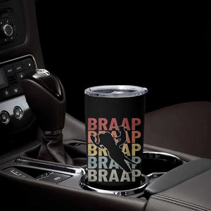 Snowmobile Braaap Tumbler Cup Retro Snowcross Snow Sled Winter Sport TS11 Print Your Wear