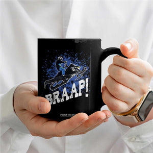 Snowmobile Braaap Coffee Mug Snowcross Snow Sled Extreme Outdoor Winter Sports TS11 Print Your Wear