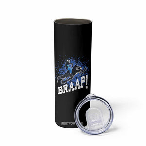 Snowmobile Braaap Skinny Tumbler Snowcross Snow Sled Extreme Outdoor Winter Sports TS11 Print Your Wear