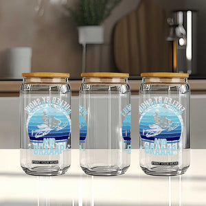 Funny Snowmobile Glass Can Fueled By Snow And Braaap Winter Sports TS11 Print Your Wear