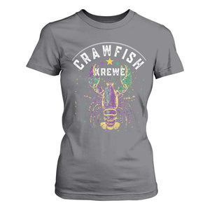 Funny Cajun Crawfish Boil Mardi Gras T Shirt For Women Crawfish Krewe TS11 Charcoal Print Your Wear