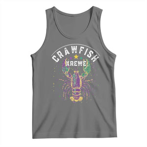 Funny Cajun Crawfish Boil Mardi Gras Tank Top Crawfish Krewe TS11 Black Heather Print Your Wear