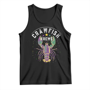 Funny Cajun Crawfish Boil Mardi Gras Tank Top Crawfish Krewe TS11 Black Print Your Wear