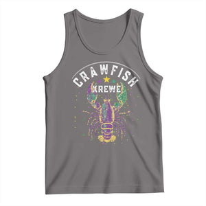 Funny Cajun Crawfish Boil Mardi Gras Tank Top Crawfish Krewe TS11 Deep Heather Print Your Wear