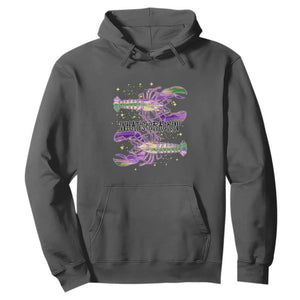 Funny Cajun Crawfish Boil Mardi Gras Hoodie What's Crackin TS11 Dark Heather Print Your Wear