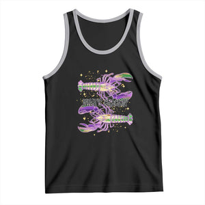 Funny Cajun Crawfish Boil Mardi Gras Tank Top What's Crackin TS11 Black Athletic Heather Print Your Wear