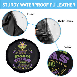 Funny The Original Mardi Gras Mobile Alabama Est 1703 Spare Tire Cover TS11 Print Your Wear