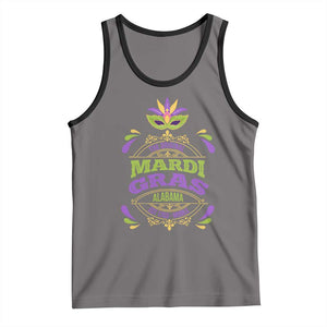Funny The Original Mardi Gras Mobile Alabama Est 1703 Tank Top TS11 Deep Heather Black Print Your Wear