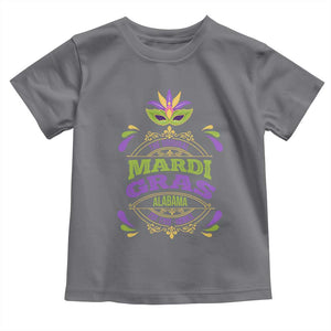 Funny The Original Mardi Gras Mobile Alabama Est 1703 Toddler T Shirt TS11 Charcoal Print Your Wear