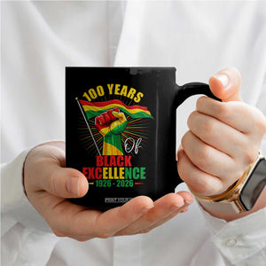 100 Years Of Black Excellence Coffee Mug Centennial Black History Month TS11 Print Your Wear