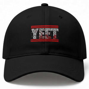 Yeet Funny Wrestling Slang Quote Tribal Art Blood Splatter Baseball Cap TS11 Print Your Wear