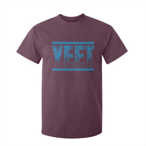 Yeet Funny Wrestling Slang Quote Tribal Art T Shirt For Kid TS11 Maroon Print Your Wear