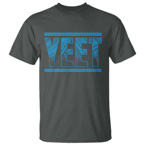 Yeet Funny Wrestling Slang Quote Tribal Art T Shirt TS11 Dark Heather Print Your Wear