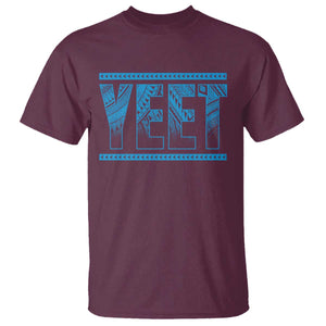 Yeet Funny Wrestling Slang Quote Tribal Art T Shirt TS11 Maroon Print Your Wear