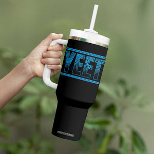 Yeet Funny Wrestling Slang Quote Tribal Art Tumbler With Handle TS11 Print Your Wear