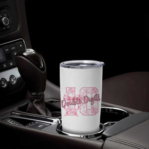 10th Birthday Tumbler Cup Double Digits Pink Coquette Bow 10 Year Old Aesthetic TS11 Print Your Wear