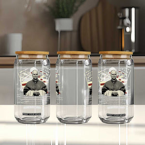 Pope Leo XIV Glass Can You Cannot Follow Both Christ And The Cruelty Of Kings TS11 Print Your Wear