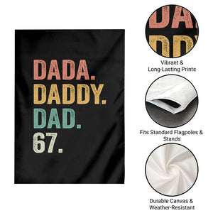 Dada Daddy Dad 67 Garden Flag Funny Six Seven Father's Day TS11 Print Your Wear