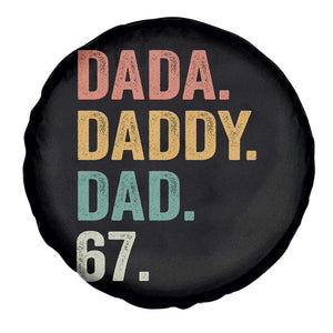 Dada Daddy Dad 67 Spare Tire Cover Funny Six Seven Father's Day TS11 Print Your Wear