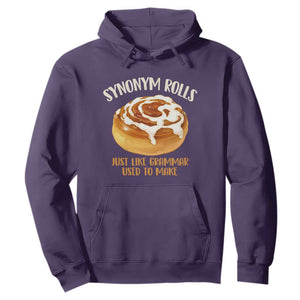 Funny Synonym Rolls Just Like Grammar Used To Make Hoodie Cinnamon Rolls Grammar Pun