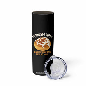 Funny Synonym Rolls Just Like Grammar Used To Make Skinny Tumbler Cinnamon Rolls Grammar Pun