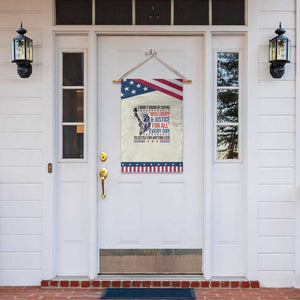 Funny I Didn't Grow Up Saying With Liberty And Justice For All Garden Flag TS11 Print Your Wear