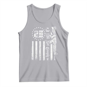 2nd Amendment I Will Not Comply Tank Top AR15 Pro-Gun Rights American Flag TS11 Athletic Heather Print Your Wear